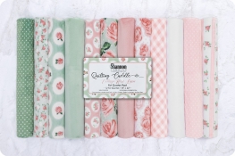 Quilting Cuddle&reg; Fat Quarter Pack Cottage Seashell