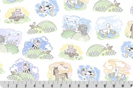 Goodnight Farm Lil Pastures Quilting Cuddle&reg; Pastel