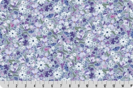 Whispering Blooms Charmed Quilting Cuddle&reg; Purple